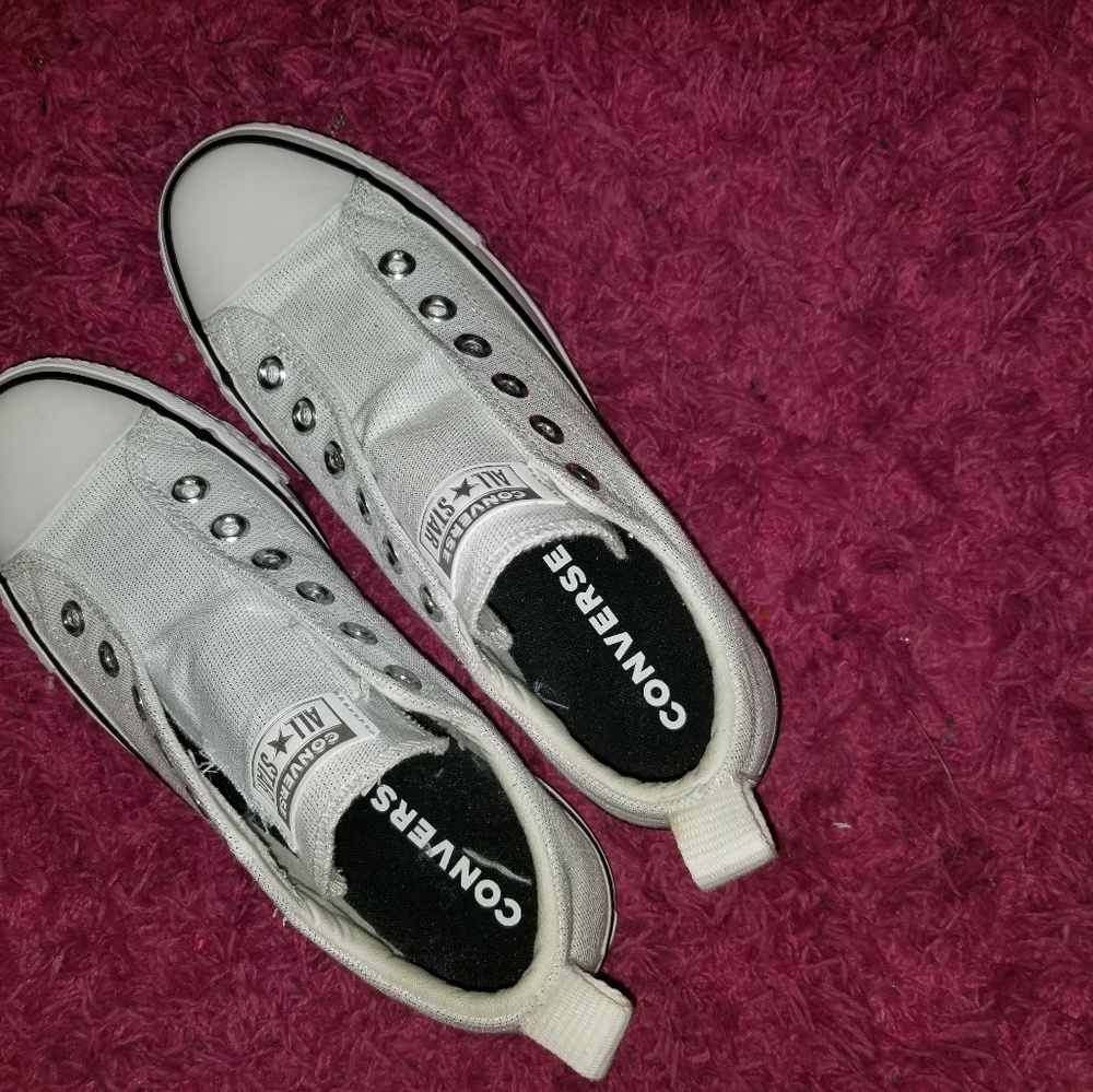 No lace Platform converse